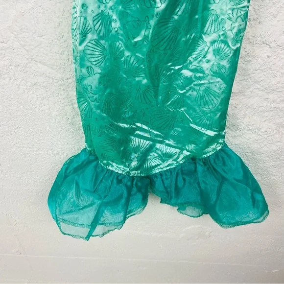 Disney little Mermaid Ariel Kids Costume - Purple and Teal size 4-6X - Picture 7 of 13